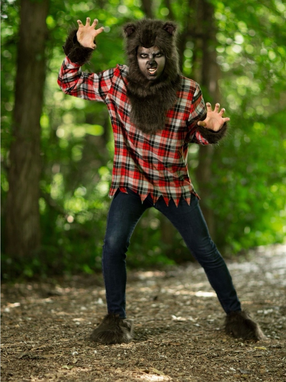 Plus Size Fierce Werewolf Adult Halloween Costume